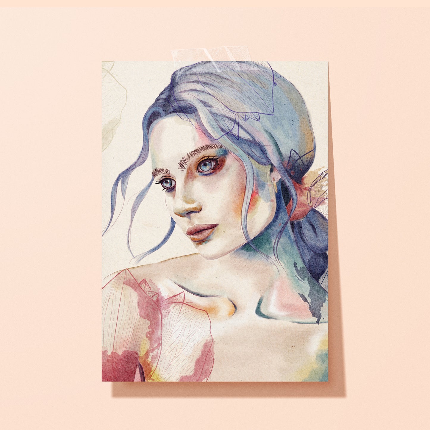 Veiled in Color – Fine Art Print