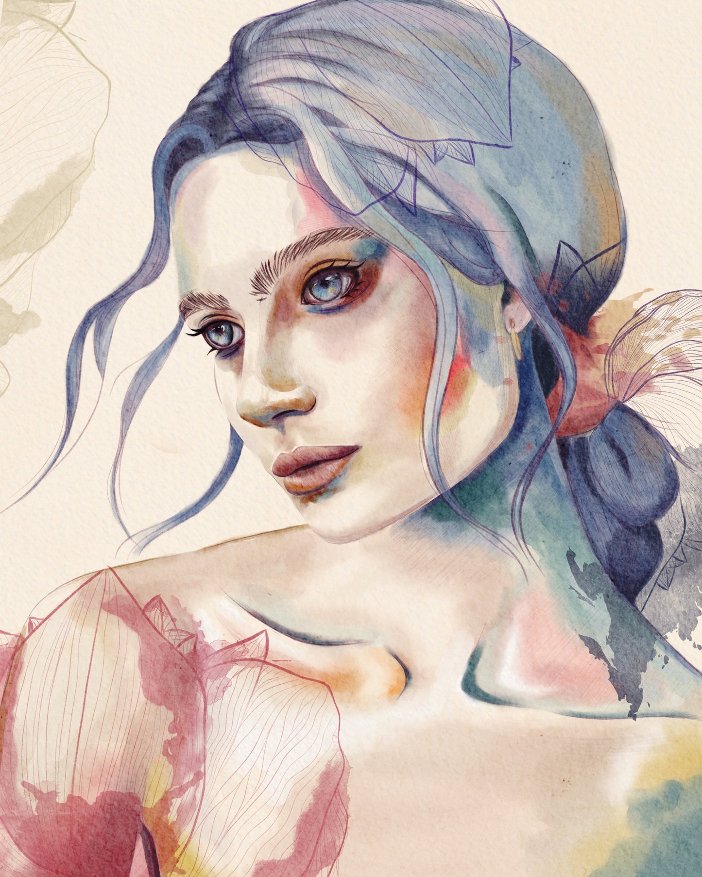 Veiled in Color – Fine Art Print