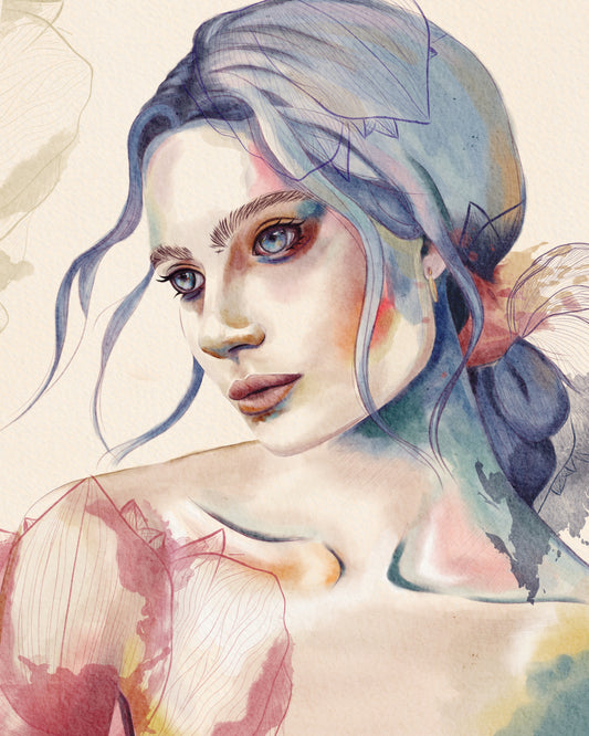 Veiled in Color – Fine Art Print
